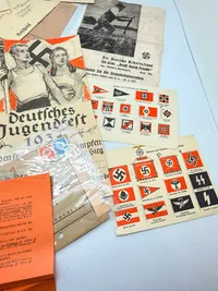 Samling Tyske WW2 papirer
