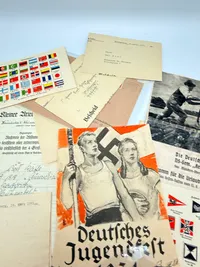 Samling Tyske WW2 papirer