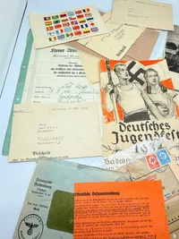Samling Tyske WW2 papirer