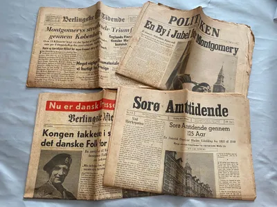Lot diverse originale krigssaviser