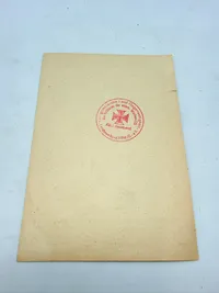 SS veteran postkort, originalt