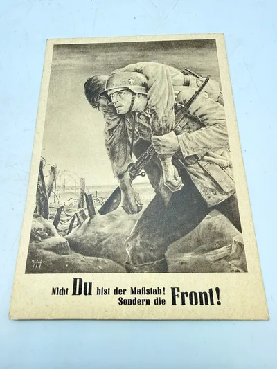 Tysk WW2 postkort, Original