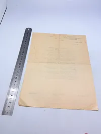Tysk Græsk WW2 dokument