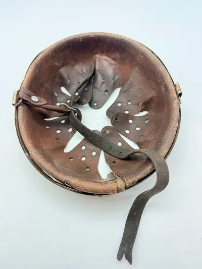 Tysk WW2 inder hjelm, Original