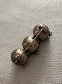 Broche af sølv fra 1920’erne - i jugendstil