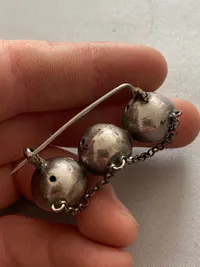 Broche af sølv fra 1920’erne - i jugendstil