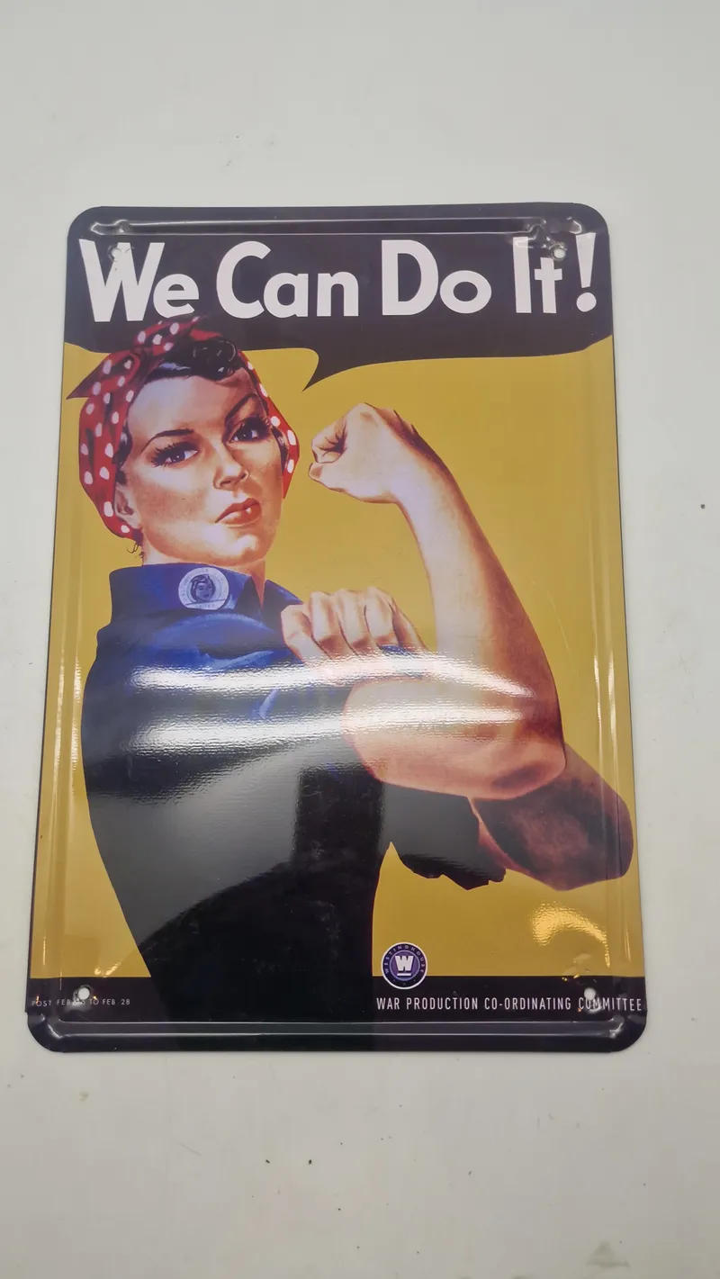 We can do it blikskilt