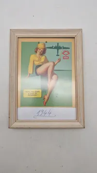 Pin up fra 40-erne, original