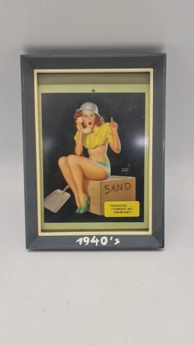 Pin up, fra 40-erne, original