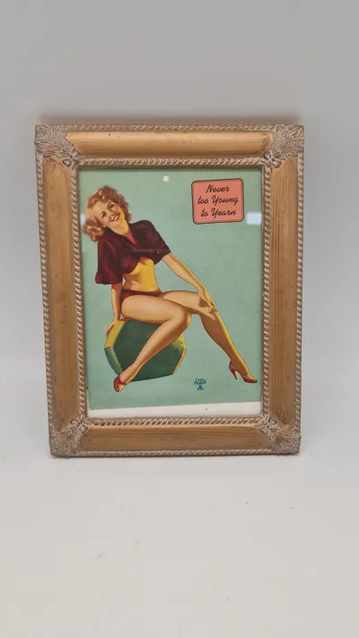 Pin up, fra 40-erne, original
