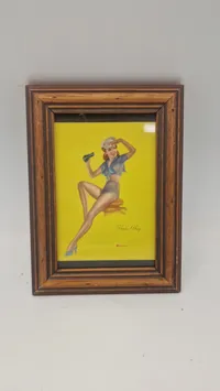 Pin up, fra 40-erne, original