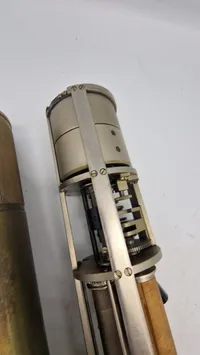 Maritim torpedo Depth & Roll Recorder med kasse