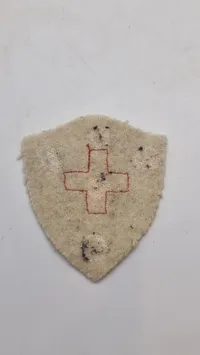 Originalt røde kors mærke fra Jutlandia