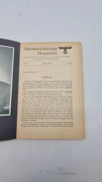 Originalt NSDAP månedsblad januar 1942