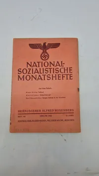 Originalt NSDAP månedsblad januar 1942