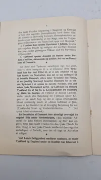 Bog Danmarks skæbne, artikler fra 1938