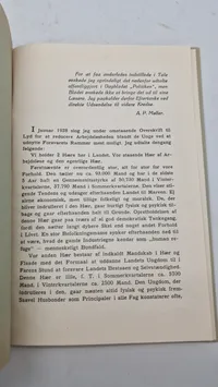 Berlingske artikel af A.P.Møller fra 1936