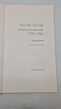 Bog om Kronprinsensgade