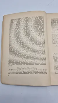 Tysk bog fra 1939 om historien op til krigen