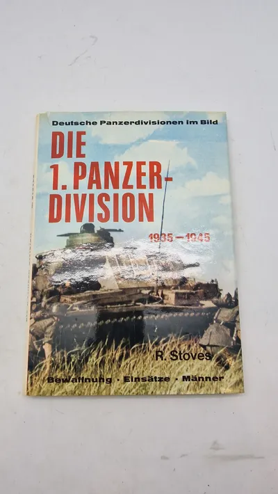 Tysk bog om den første panzerdivision