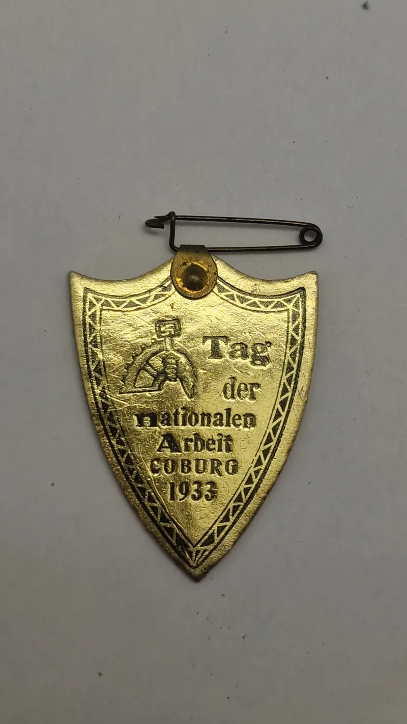 Original tysk pin fra 1933