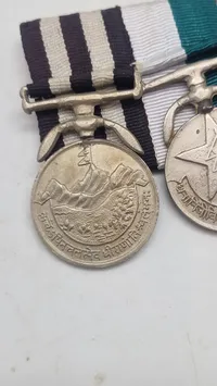Nepalesisk militær medalje gruppe. Original