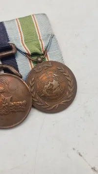 Nepalesisk militær medalje gruppe. Original