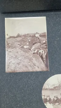 Samling billeder fra indkaldelsen 1915