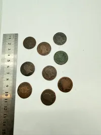 Lot østriske 1 skilling fra 1800