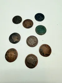 Lot østriske 1 skilling fra 1800