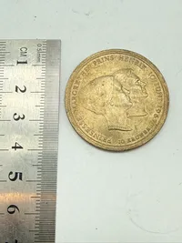 Erindringsmønt i sølv 1967, 20,5 gram 0.800 lødighed