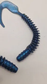 Berkley PowerBait Power Leech softbaits i blå