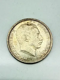 Erindringsmønt i sølv 1930, 15 gram lødighed 0.800
