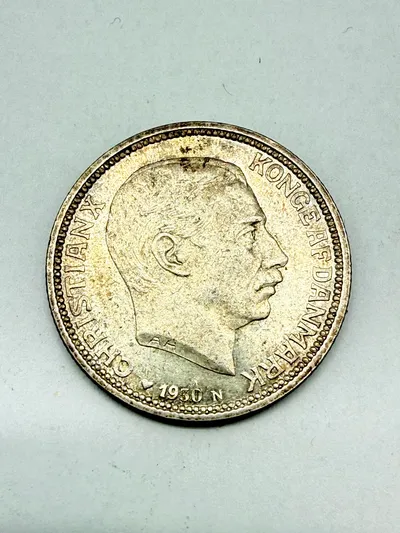 Erindringsmønt i sølv 1930, 15 gram lødighed 0.800