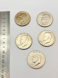 Lot amerikanske Eisenhower dollars