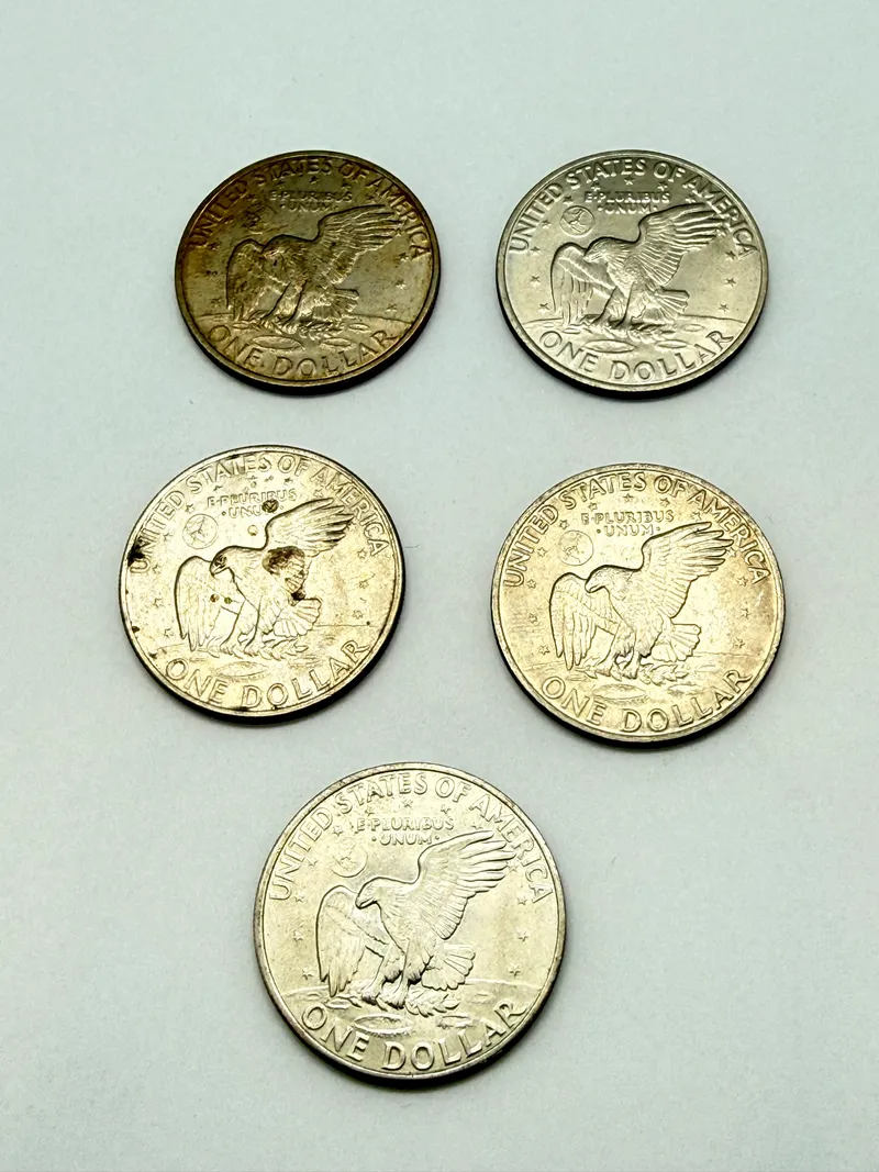 Lot amerikanske Eisenhower dollars