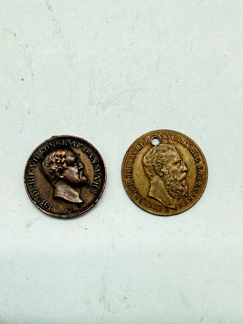 Miniature medalje for deltagelse i første slesvigske krig