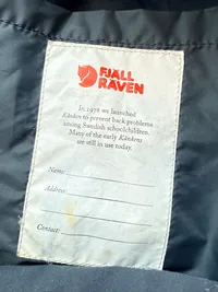Fjallraven taske