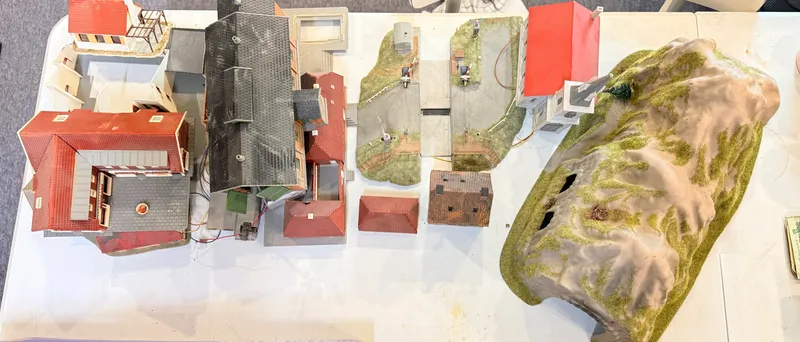Samling Märklin huse SKAL HENTES I VORDINGBORG