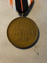 Original tysk KVK medalje