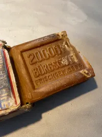 Original tysk ww2 sæbe med indhold
