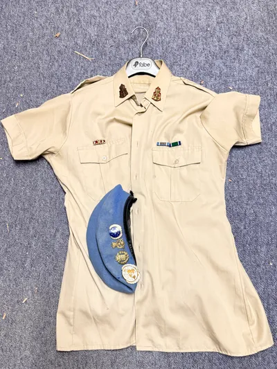 Uniform fra Dansk UN Congo veteran