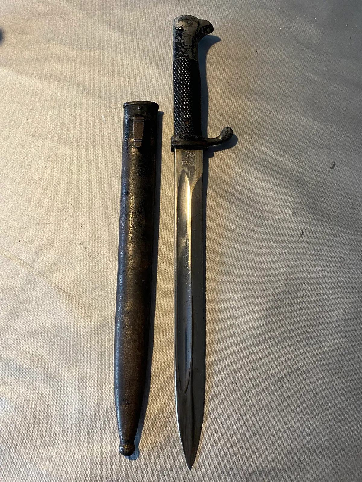 Original tysk udgangsbajonet Eickhorn - ww2
