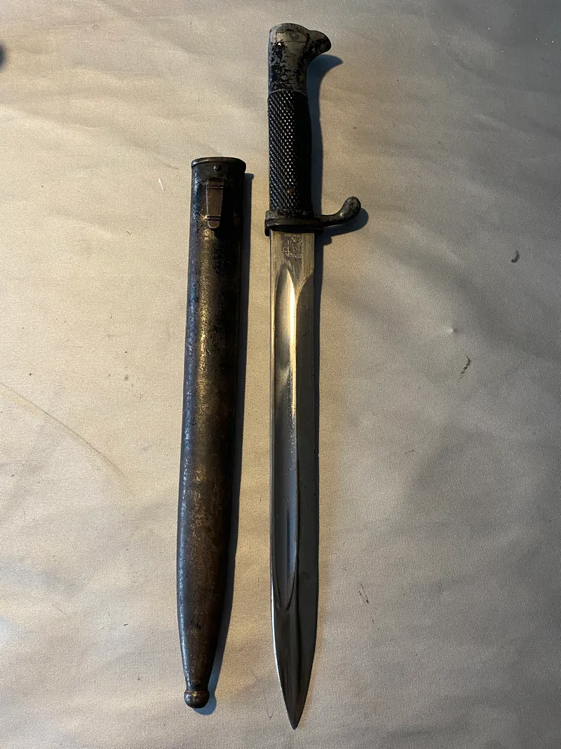 Original tysk udgangsbajonet Eickhorn - ww2