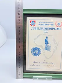 Dansk UN Congo diplom