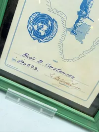 Dansk UN Congo diplom