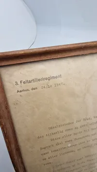 Ældre hygiejnereglement, der beskriver krav til renlighed og håndtering af fødevarer. 3 Feltartilleriregiment