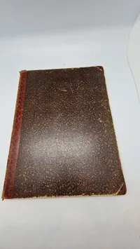 Samling familie journal “Fra krigsskuepladsen” 1904. Indbunden