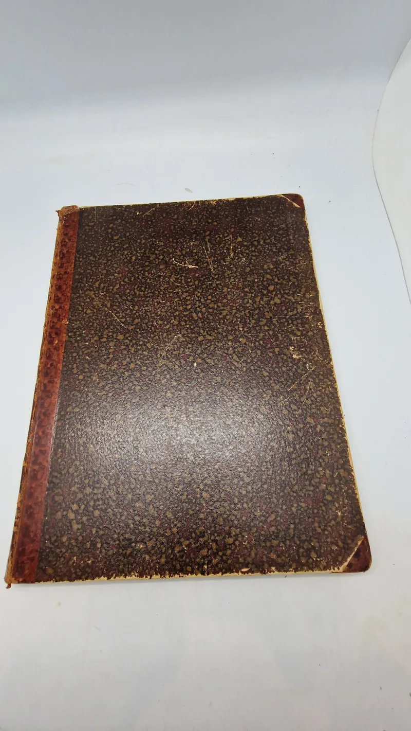 Samling familie journal “Fra krigsskuepladsen” 1904. Indbunden