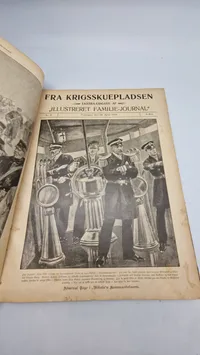 Samling familie journal “Fra krigsskuepladsen” 1904. Indbunden